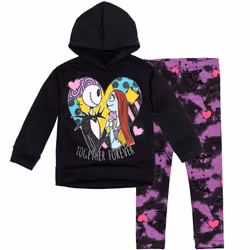 Disney Nightmare Before Christmas Sally Jack Skellington Toddler Girls