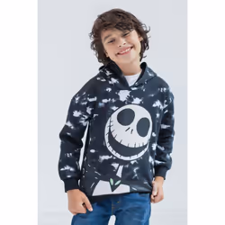 Disney Nightmare Before Christmas Jack Skellington Big Boys Fleece Hoo