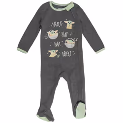 STAR WARS The Mandalorian Baby Yoda Baby Boys 8 Piece Layette Set 12 Months