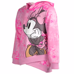 Disney Minnie Mouse Little Girls Hoodie Pink 7-8