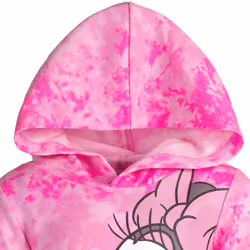 Disney Minnie Mouse Little Girls Hoodie Pink 7-8