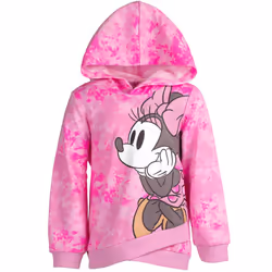 Disney Minnie Mouse Toddler Girls Hoodie Pink 4T