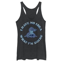 Disney Junior's Lilo & Stitch No Idea Tri-Blend Racerback Layering Tan