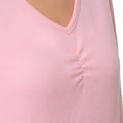 Fruit of the Loom Women's Waffle V-Neck Top and Flannel Pant Sleep Set  Soft Pink/Cosmic Sky  Large