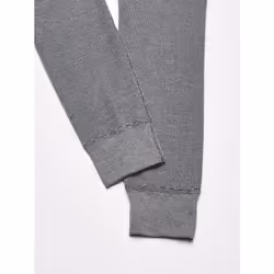 Fruit of the Loom Men's Recycled Premium Waffle Thermal Underwear Long Johns Bottom (1  2  3  and 4 Packs)  Black/Greystone Heather 4 Pack
