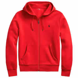 Polo Ralph Lauren Double Knit Tech Fleece Hoodie - L - RL2000Red (Fal