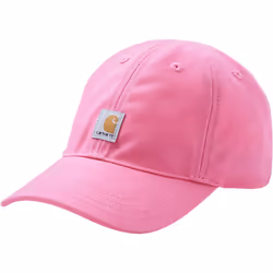 Carhartt Unisex Baby Signature Canvas Baseball Cap Hat Pink Lemonade One Size