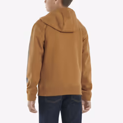 Carhartt Boys' Long Sleeve Hooded Sweatshirt  Brown  Medium (10/12)