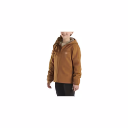 Carhartt Girls' Big Sherpa Lined Jacket Coat  Brown