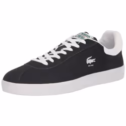 Lacoste Men's 46SMA0065 Sneaker BLK/WHT 10.5