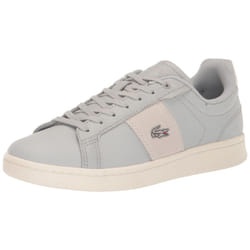Lacoste Women's Carnaby PRO CGR 2233 SFA Sneaker  LT Gry/Off WHT  10