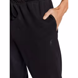 Michael Kors Cotton Terry Blend Lounge Pants - Black, Medium