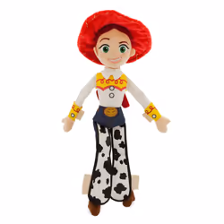 Disney Store Official Jessie Plush  Toy Story  16 Inches  Soft and Huggable Toy Story Plush  Detailed Plush Sculpting with Em ...