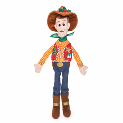 Disney Pixar Woody Holiday Plush Doll - Toy Story - Medium - 18 Inch