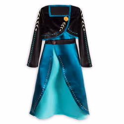 Disney Anna Coronation Costume for Girls - Frozen 2  Size 4