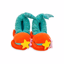 Disney Ariel Plush Slippers for Kids - The Little Mermaid Multi