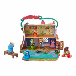 Disney Animators' Littles Aurora Cottage Playset - Sleeping Beauty