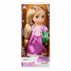 Disney Store Official Animators' Collection Rapunzel Doll  Tangled  16 Inches  Includes Pascal with Molded Details  Fully Posable Toy in Sat