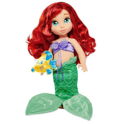 Disney Store Official Animators' Collection Ariel Doll  The Little Mermaid  16 Inch Toy Figure  Detailed Plush Sculpting with Embroidered Features  Id