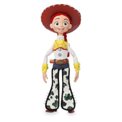 Disney Store Official Jessie Interactive Talking Action Figure from Toy Story  15 Inches  Features 10+ English Phrases & Sounds  Interacts with Other