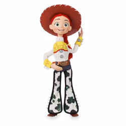 Disney Store Official Jessie Interactive Talking Action Figure from Toy Story  15 Inches  Features 10+ English Phrases & Sounds  Interacts with Other