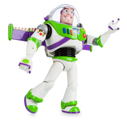 Disney Store Official Buzz Lightyear Interactive Talking Action Figure from Toy Story  Features 10+ English Phrases  Interacts with Other Figures and