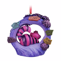Disney Cheshire Cat Light-Up Living Magic Sketchbook Ornament  Alice