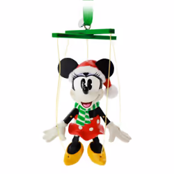 Disney Minnie Mouse Marionette Sketchbook Ornament