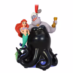 Disney Ursula and Ariel Singing Living Magic Sketchbook Ornament - The Little Mermaid