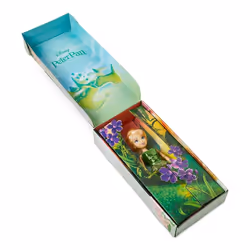 Disney Store Official Tinkerbell Classic Doll for Kids  Peter Pan  10 Inches  Includes Brush with Molded Details  Fully Posable Toy in Glittery Dress