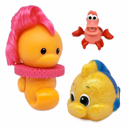 Disney Store Official Ariel Animators' Collection Mini Doll Play Set - The Little Mermaid - 5 Inches | Authentic Store Toy Figure | Includes Undersea