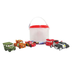 Disney Store Official Bath Set (Pixar Cars) - Kids Bath Accessories with Beloved Disney Characters - Colorful and Fun Bath Time Essentials for Kids -