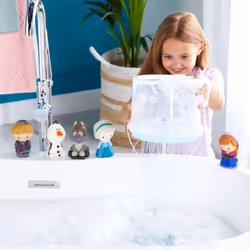Disney Store Official Bath Set (Frozen) - Kids Bath Accessories with Beloved Disney Characters - Colorful and Fun Bath Time Essentials for Kids - Suit