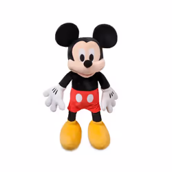 Disney Store Official Mickey Mouse Medium Soft Plush Toy Medium 17 3/4 inches Iconic Cuddly Character with Classic Embroide ...