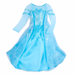 Disney Store Official Princess Costumes (Elsa from Frozen) - Princess Outfits for Dress Up and Play