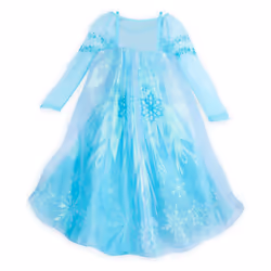 Disney Store Official Princess Costumes (Elsa from Frozen) - Princess Outfits for Dress Up and Play
