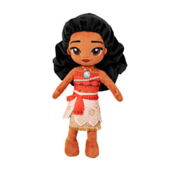 Disney Store Official Princess Plush Doll (Moana) Medium 14 Inches  Princess Dolls with Embroidered Features  Plush Toys  Princess Toys for Girls