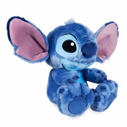 Disney Store Official Lilo & Stitch Big Feet Plush - Adorable 11-Inch Stitch Soft Toy - Collectible for Fans and Kids