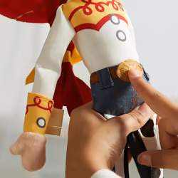 Disney Store Official Jessie Plush  Toy Story  17 Inches  Medium  Iconic Cuddly Toy Character with Embroidered Eyes and Soft Plush Features
