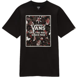 Vans Mens Night Garden Box Crew Neck Short Sleeve T-Shirt Tee Top - S, Black