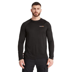 Timberland PRO Men's Wicking Good Long-Sleeve T-Shirt 2.0  Black  X-La