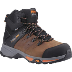 ) Timberland Pro Switchback Leather Brown Safety Boots - Brown, 7 (Adults'