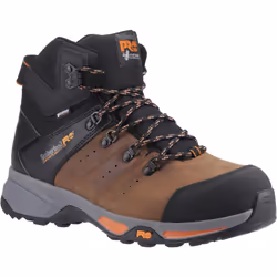 ) Timberland Pro Switchback Leather Brown Safety Boots - Brown, 8 (Adults'