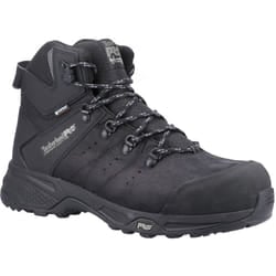 ) Timberland Pro Switchback Leather Black Safety Boots - Black, 6 (Adults'