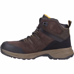 ) Timberland Pro Switchback Leather Dark Brown Safety Boots - Brown, 8 (Adults'