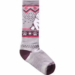 Smartwool Kids' Wintersport Polar Bear Full Cushion Merino Wool Over T