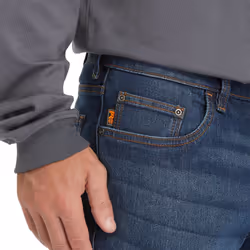 Timberland mens Ballast Athletic Fit Flex 5 Pocket Jeans Outdoors Equi