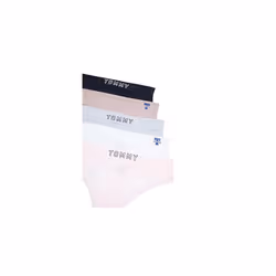 Tommy Hilfiger Women's Thong  5-Pack  BBD/BW/MC/BB/BK