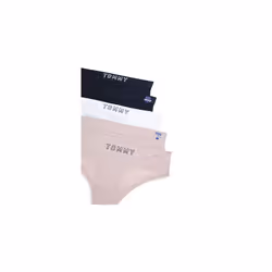 Tommy Hilfiger Women's Thong  5-Pack  BB/BB/BW/BK/BLK