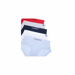 Tommy Hilfiger Women's Hipster  5-Pack  HTR/BW/SC/MC/TR  Large